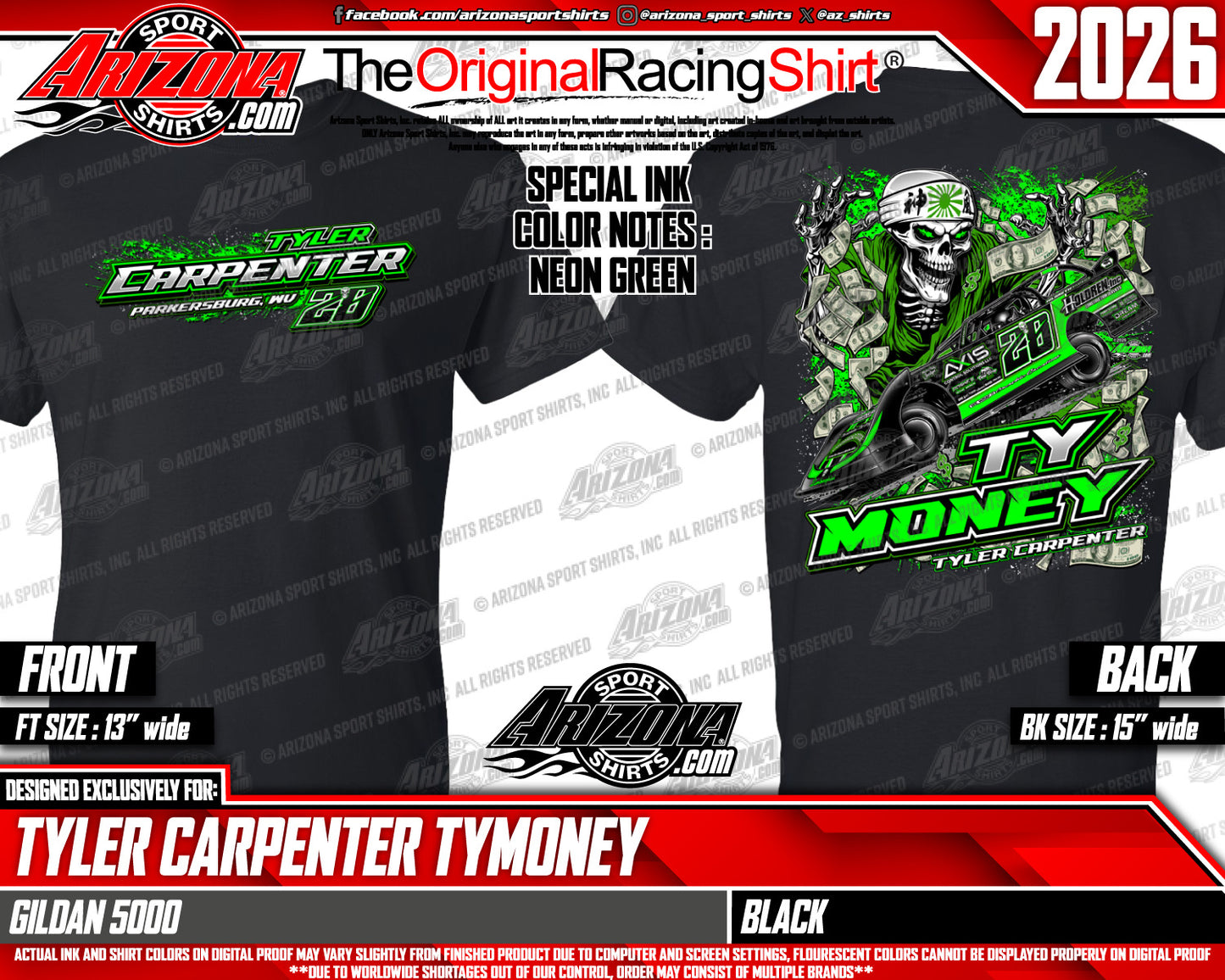 Ty Money Black T-Shirt