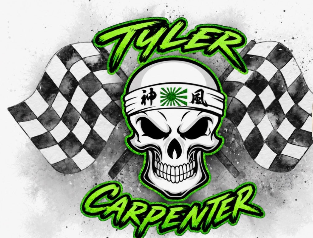 Tyler Carpenter Skull Plush Fleece Blanket 60"x78"