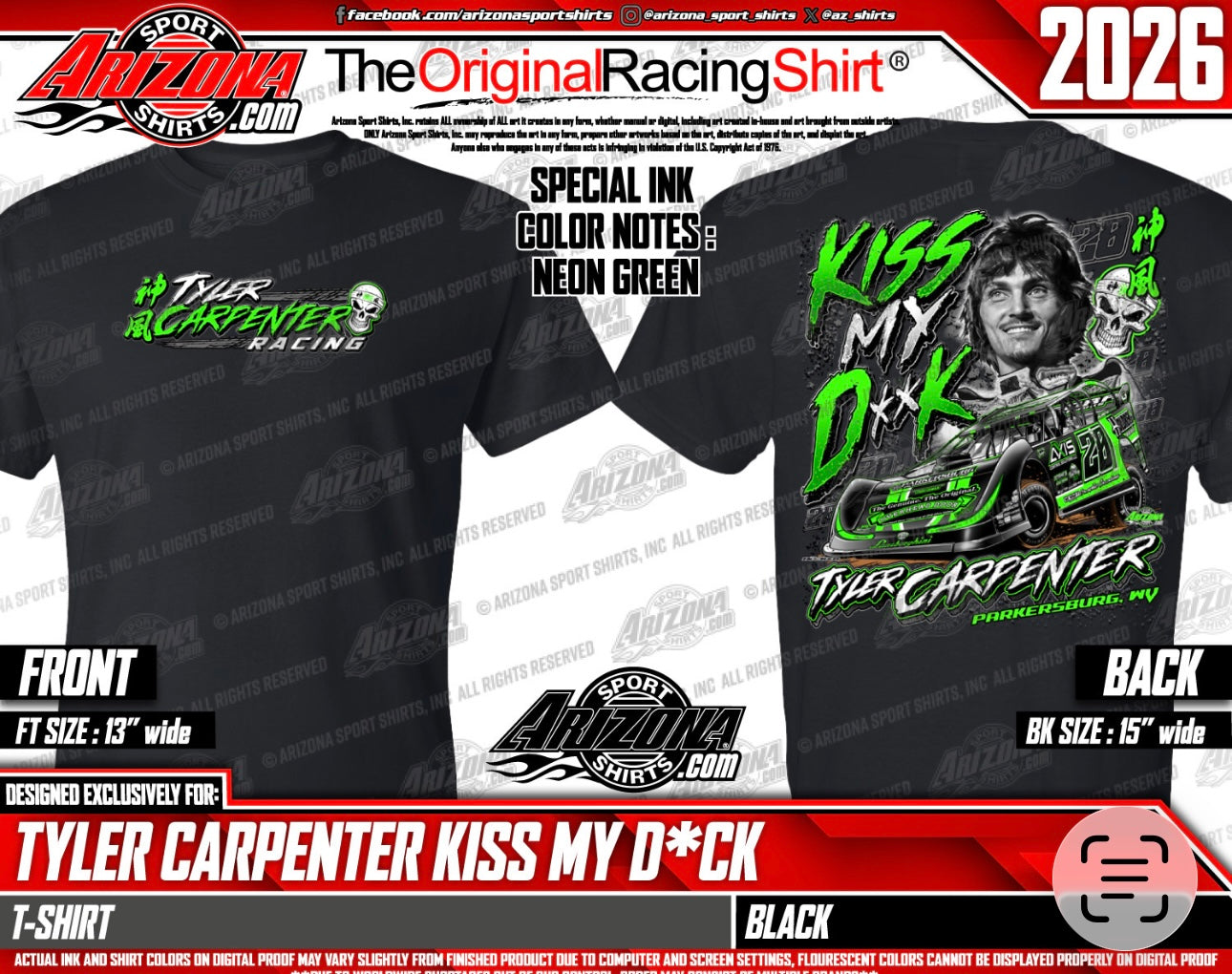 KISS MY D 🦆 T-SHIRT BLACK
