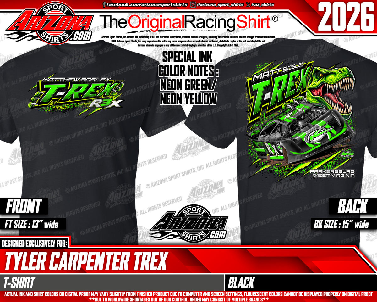 Matt Bosley "T-Rex" T-Shirts