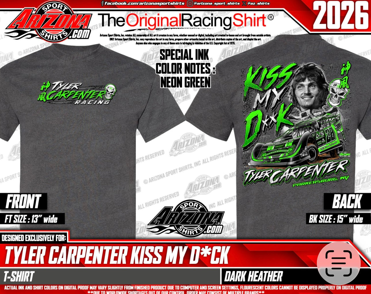 KISS MY D 🦆 T-SHIRT GRAY