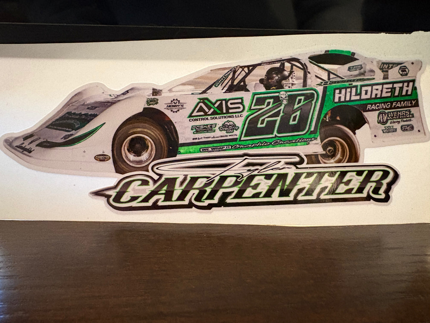 Car Autograph Decal
