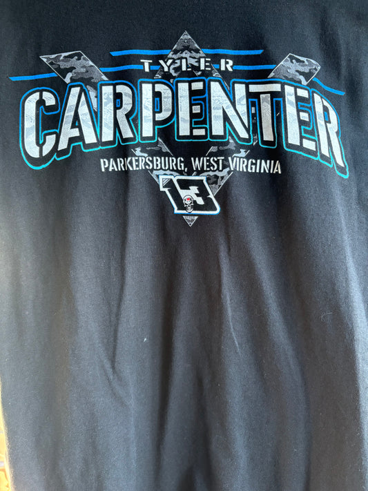 Eldora 13 Car T-shirt with "I Don't Give A Sh*t" quote from heat race win interview