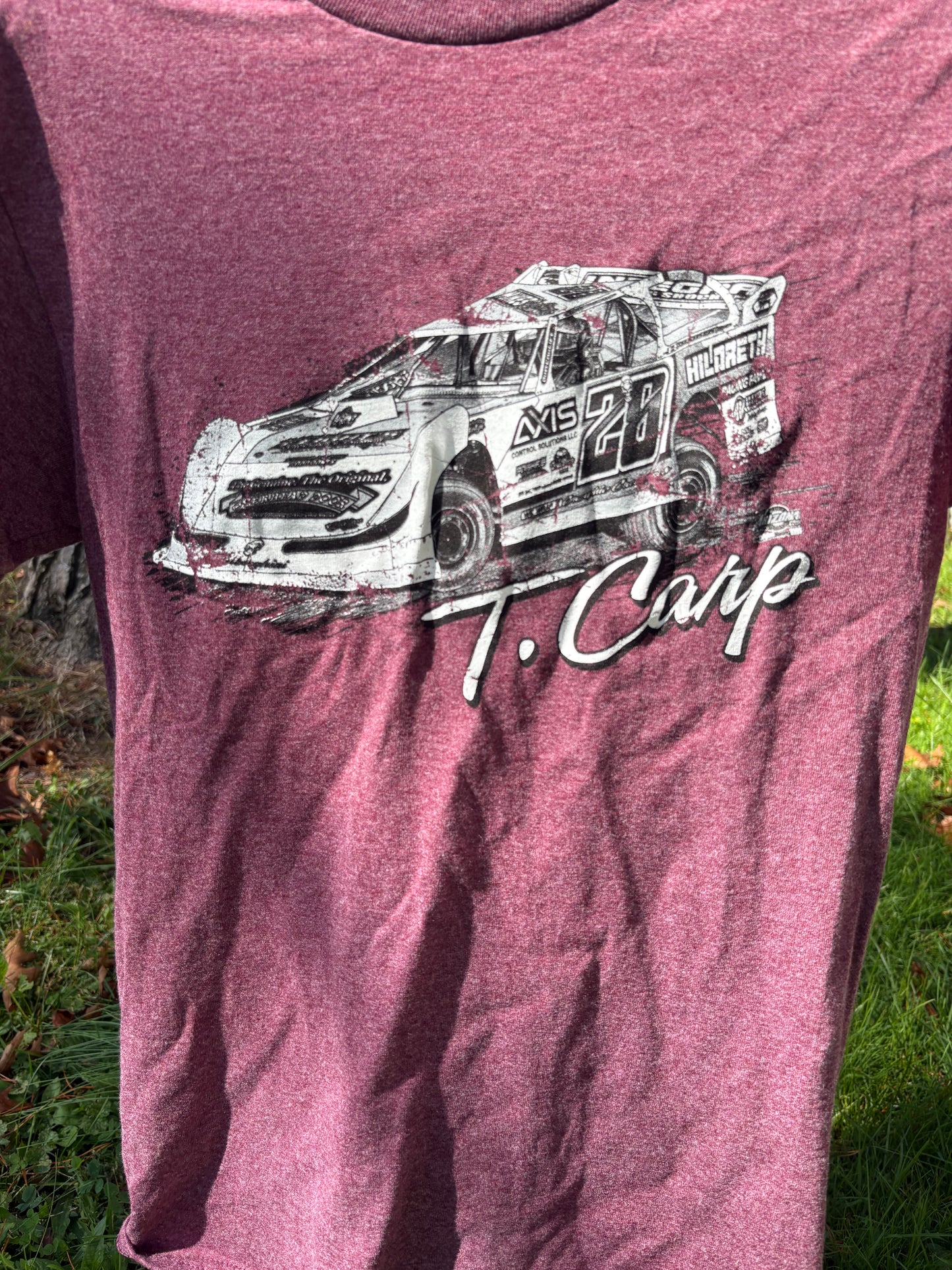 TCarp T-Shirt Heathered Berry Maroon or Teal Green/Blue Please read description for info on 4X/5X Color