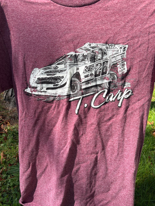 TCarp T-Shirt Heathered Berry Maroon or Teal Green/Blue Please read description for info on 4X/5X Color
